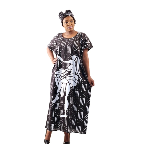 Mud Print Kaftans - Picture 1 of 3